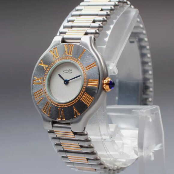 MINT CARTIER LADIES WATCH WITH ORIGINAL BOX - Picture 2 of 5